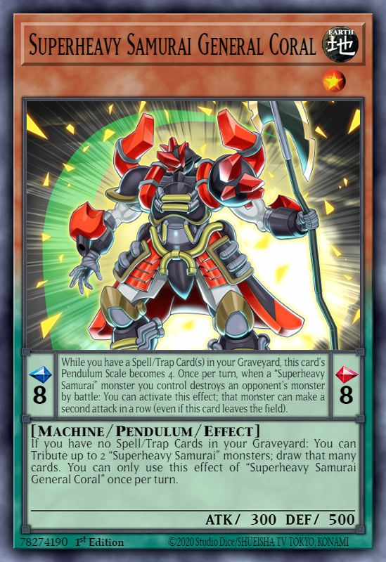 Superheavy Samurai General Coral by zakariaGatter on DeviantArt