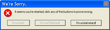 Random Error message i made XD by VideoGameDude on DeviantArt