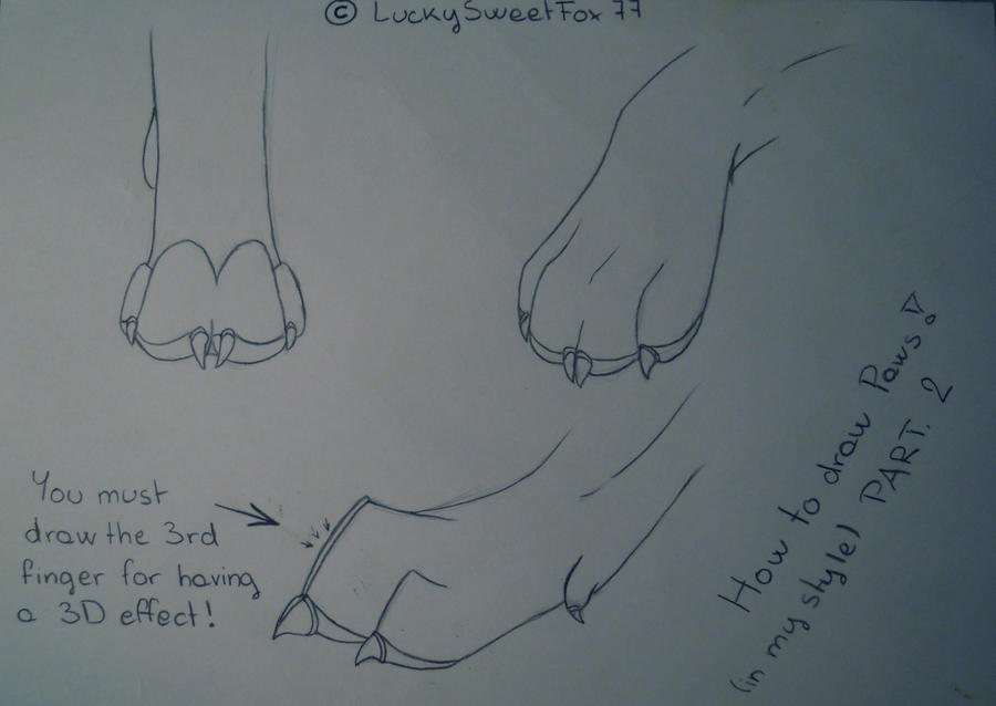 Paws Tutorial Part 2 By Gerrafox77 On Deviantart Paws Tutorial Part 2 By Gerrafox77 On Deviantart