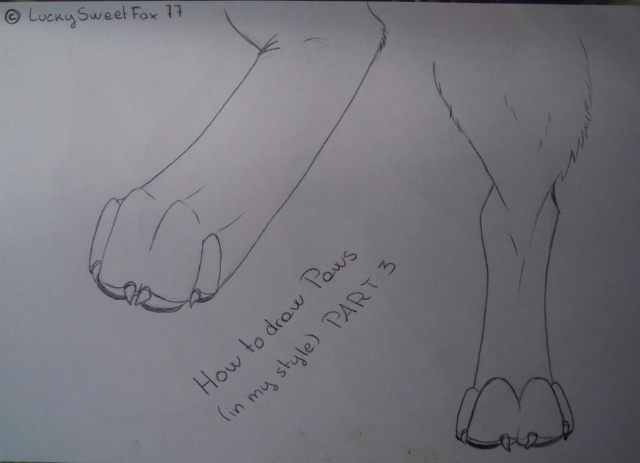 Paws Tutorial PART 3 by GerraFox77 on DeviantArt