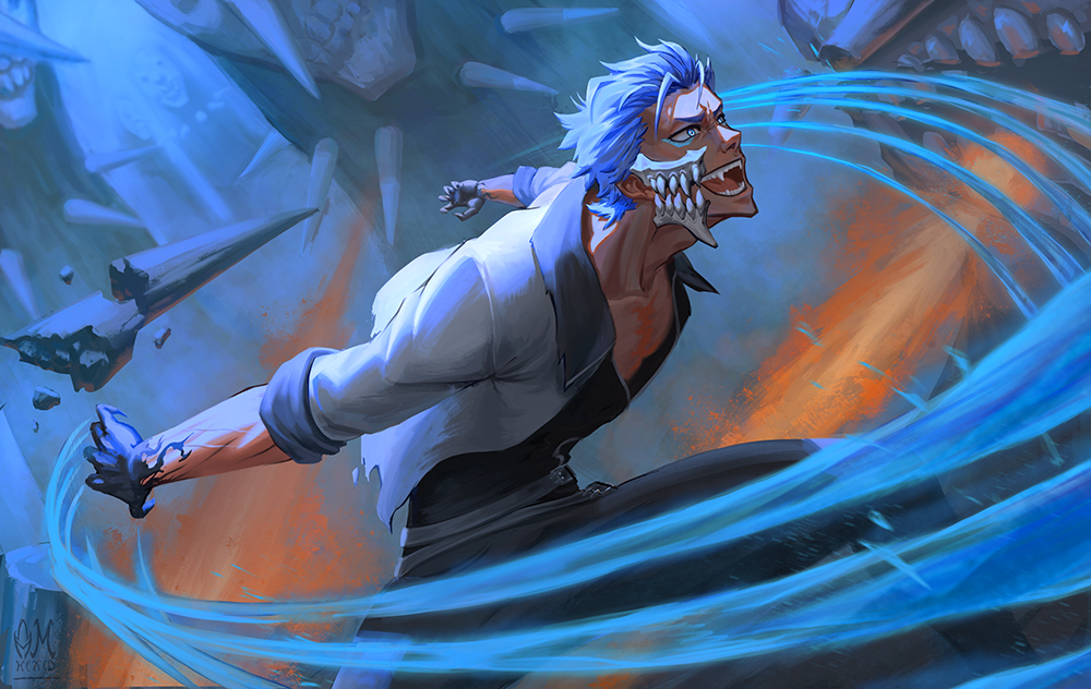 Grimmjow By XallowArt On DeviantArt grimmjow-by-xallowart-on-deviantart