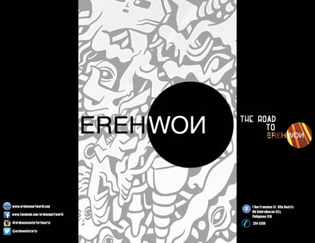 Erehwon Brochure Front Page Layout