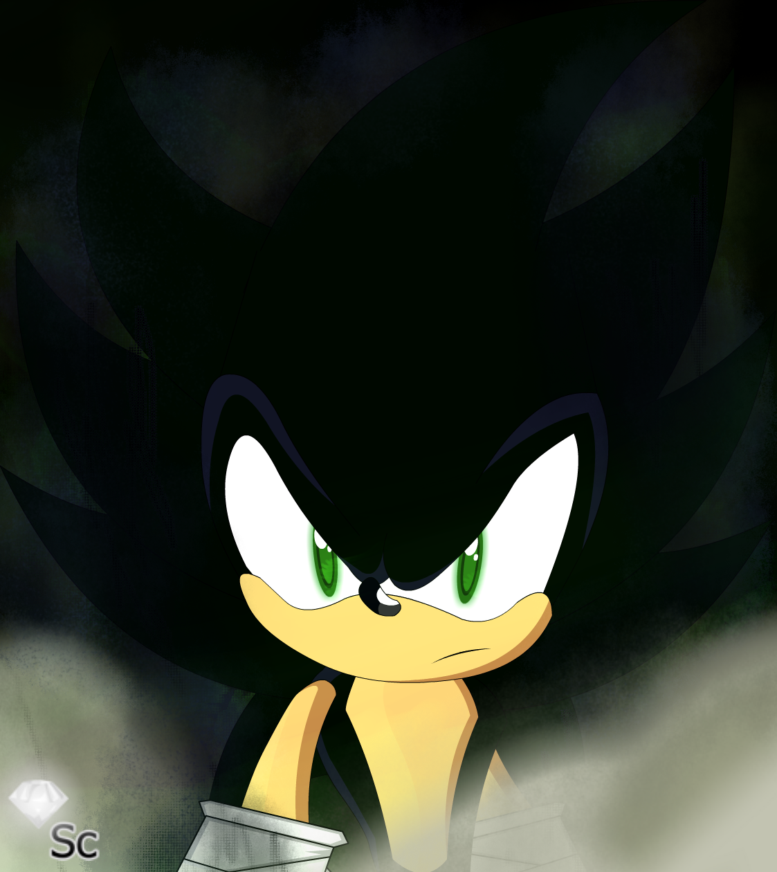 Dark Sonic (full transformation) by Nibroc-Rock on DeviantArt