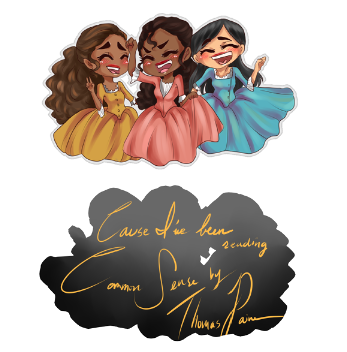 Schuyler Sisters bookmark~