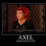 Axel motivational poster