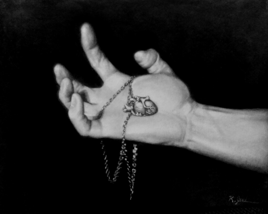 Hand Holding Heart By Ksjenk On Deviantart