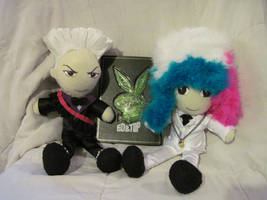 G-Dragon and Top Plushies