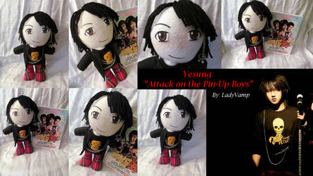 Yesung Attack in the Pin-Up Boys Doll by SubterraneanTV