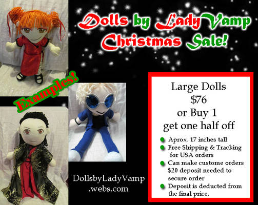 Large doll sale