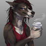 Have a Drink! - Female Wolf Base