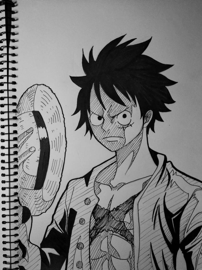 Drawing Monkey D Luffy By Adhityo19 On DeviantArt drawing-monkey-d-luffy-by-adhityo19-on-deviantart