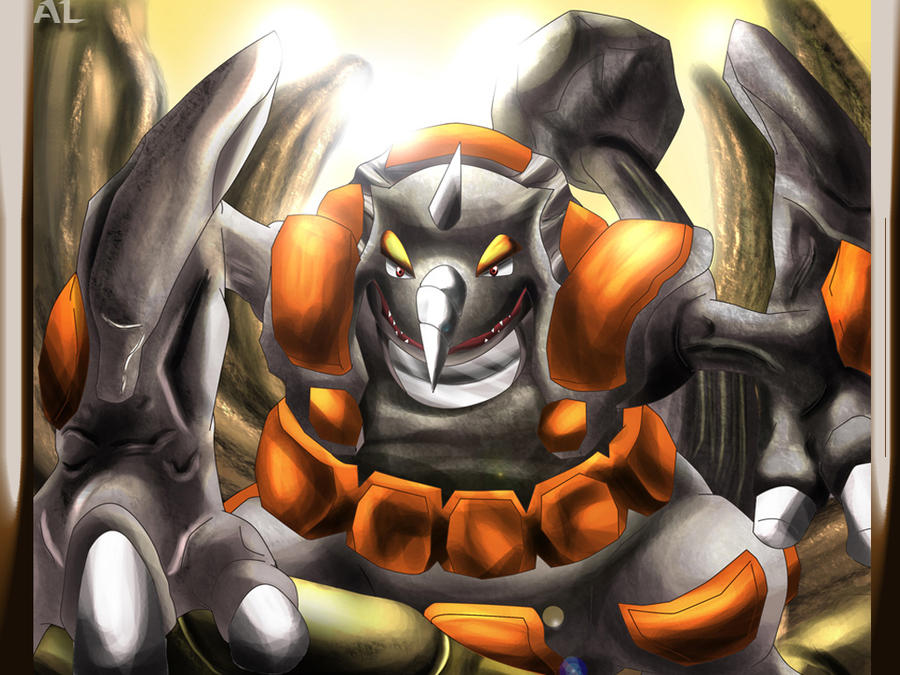 Rhyperior Wallpaper by AL-CHROME on DeviantArt