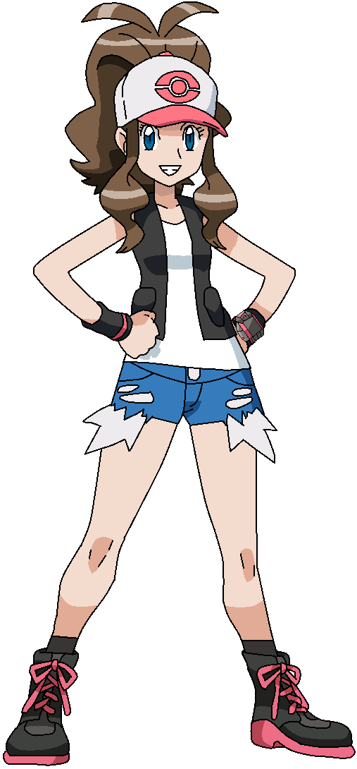 Hilda Pokemon Anime Artwork