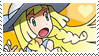 PKMN Sun and moon - Lillie Stamp