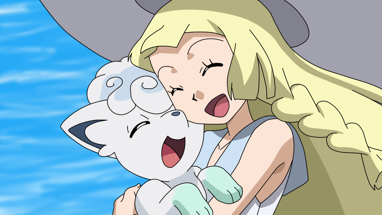 Pokemon Fanart Collab: Lillie and Alola Vulpix by PixiTales on DeviantArt