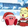 Kirby fan picture - Tiff and kirby Christmas