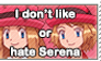 PC - I don't like or hate Serena stamp