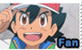 Ash (Anime) New Series - fan stamp