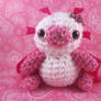 Amigurumi Pink Flower Dragon