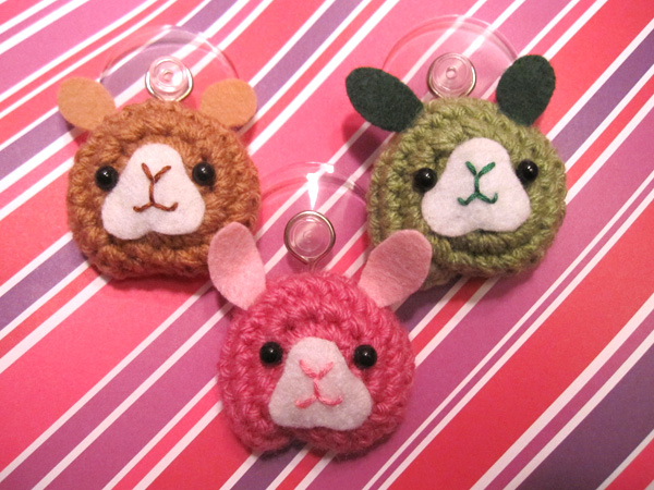 Amigurumi Bunny Window Clings