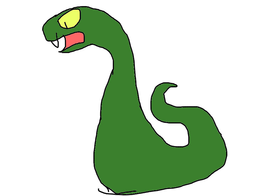 A snake ate too much flies by KingSandacondaPen on DeviantArt