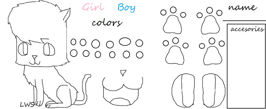 Cat Draw Reference Blocks Free Cat Reference Sheet by Littlestwarriorcats on DeviantArt