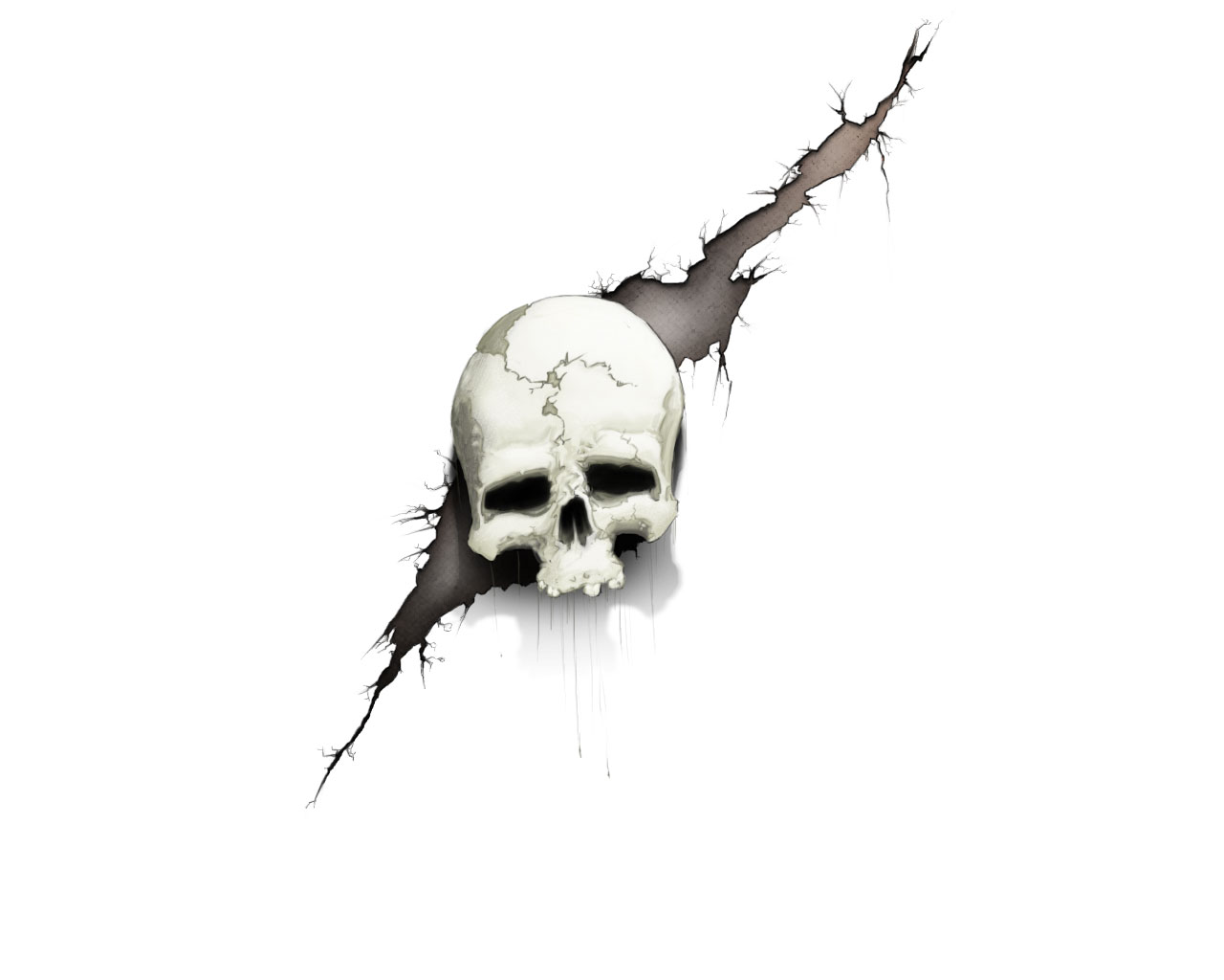 Cracked Skull Wallpaper By IAmNerdgod On DeviantArt cracked-skull-wallpaper-by-iamnerdgod-on-deviantart