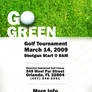 Golf Invite - Go Green