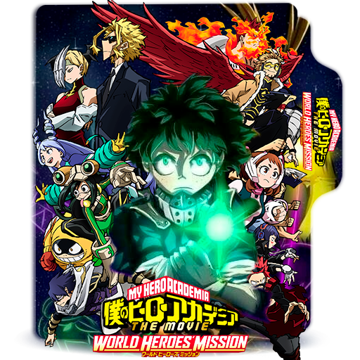 My Hero Academia: World Heroes' Mission ganha pôster desenhado por