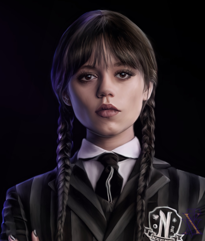 Beth Harmon realistic portrait by PruPruDraws on DeviantArt