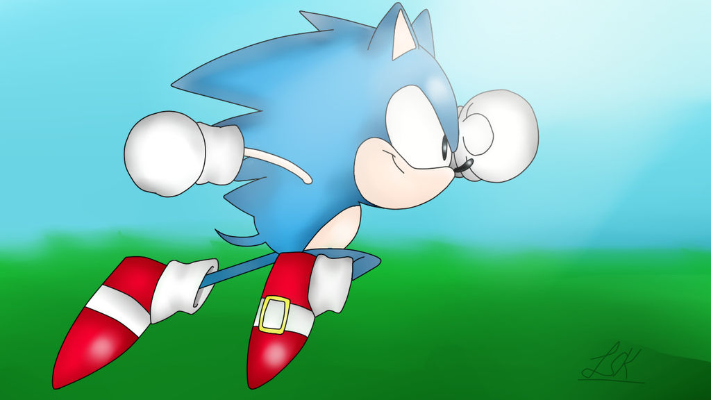 Classic Sonic by LuisukeDestroyer on DeviantArt