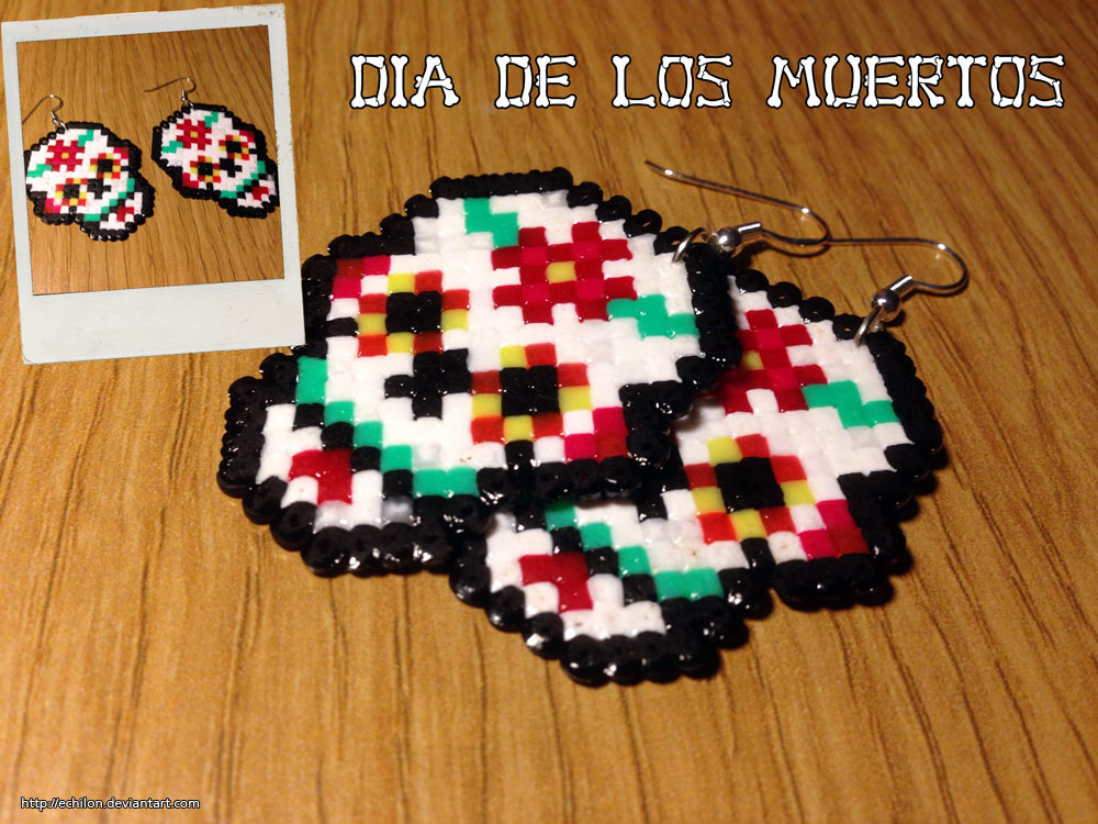 Dia de los Muertos earrings