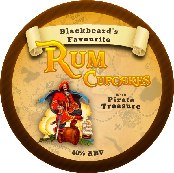 Rum Cupcakes (Talk like a pirate day)