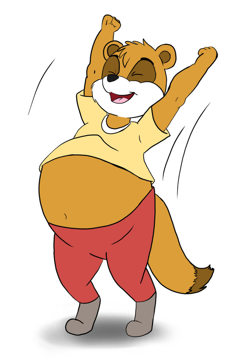 Raccoon Dog Having a Stretch by Jon825lazery7 on DeviantArt