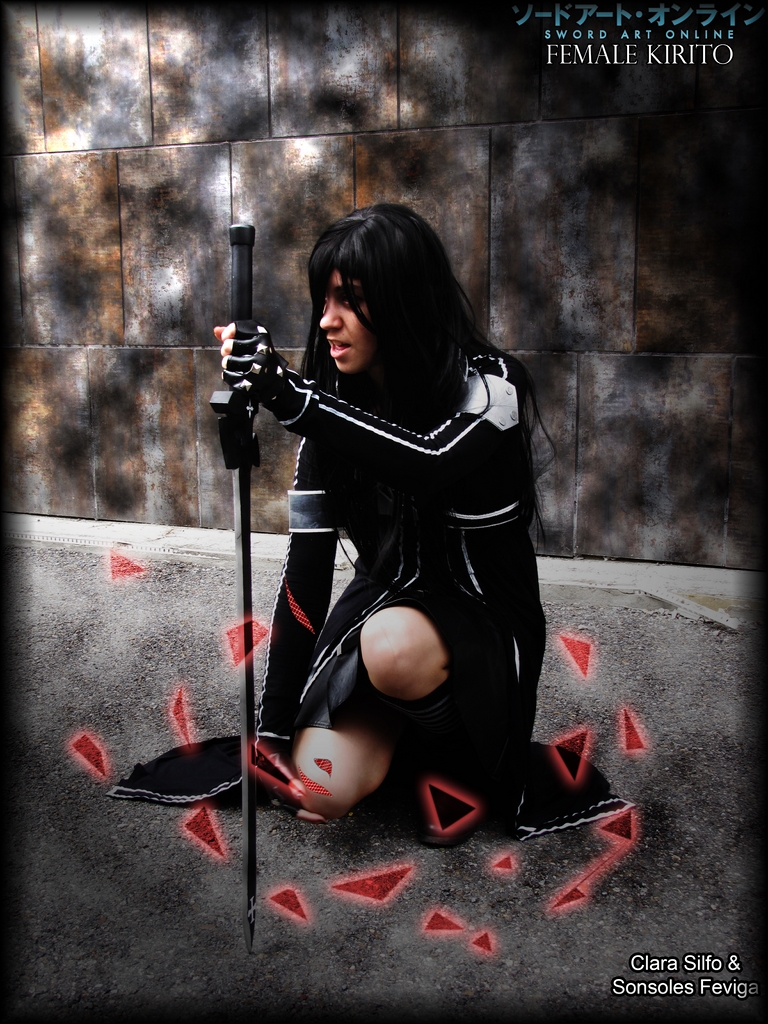 I'll keep fighting (Female Kirito cosplay)