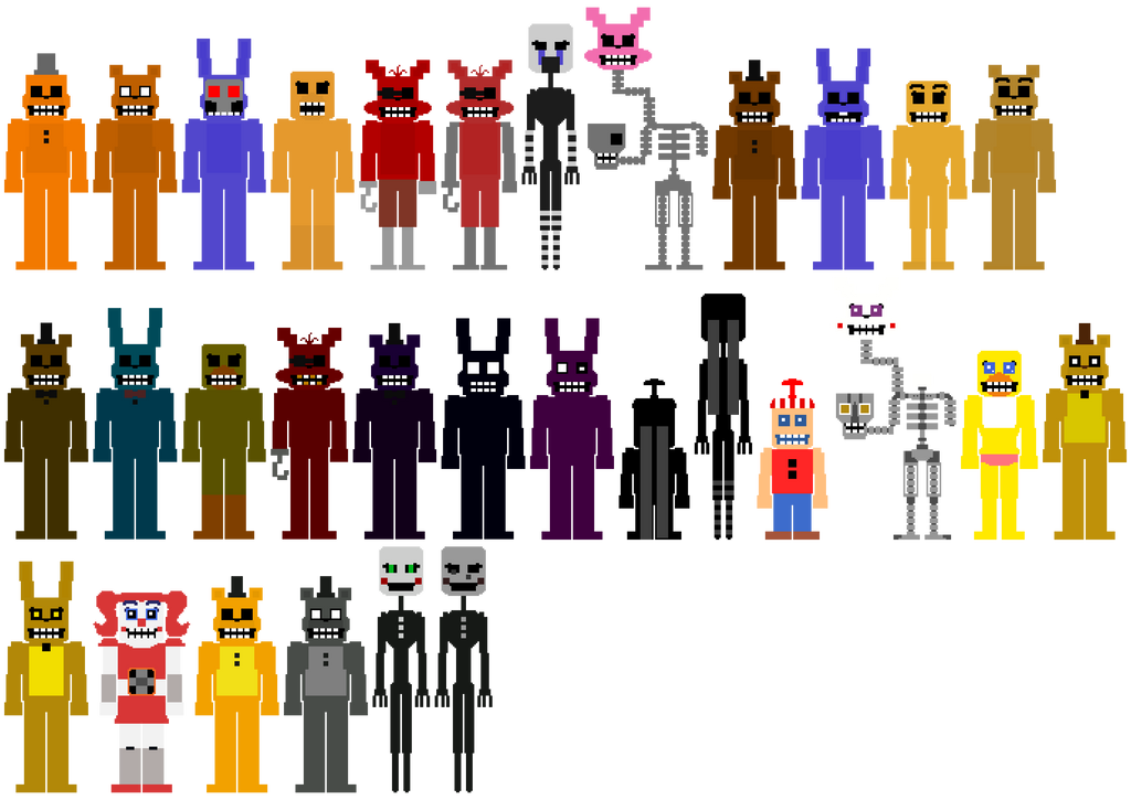 fnaf Minigames by FNaFdeviantart123 on DeviantArt