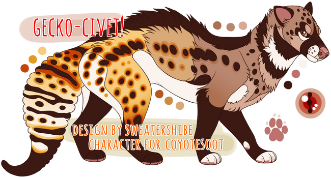 Gecko Civet For Coyotesoot