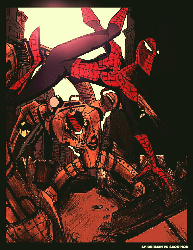 Spiderman Vs. Scorpion