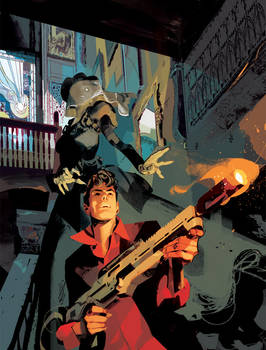 DYLAN DOG 391 unprinted Cover