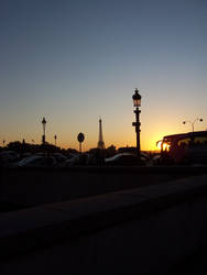 A view at Eiffel's tower