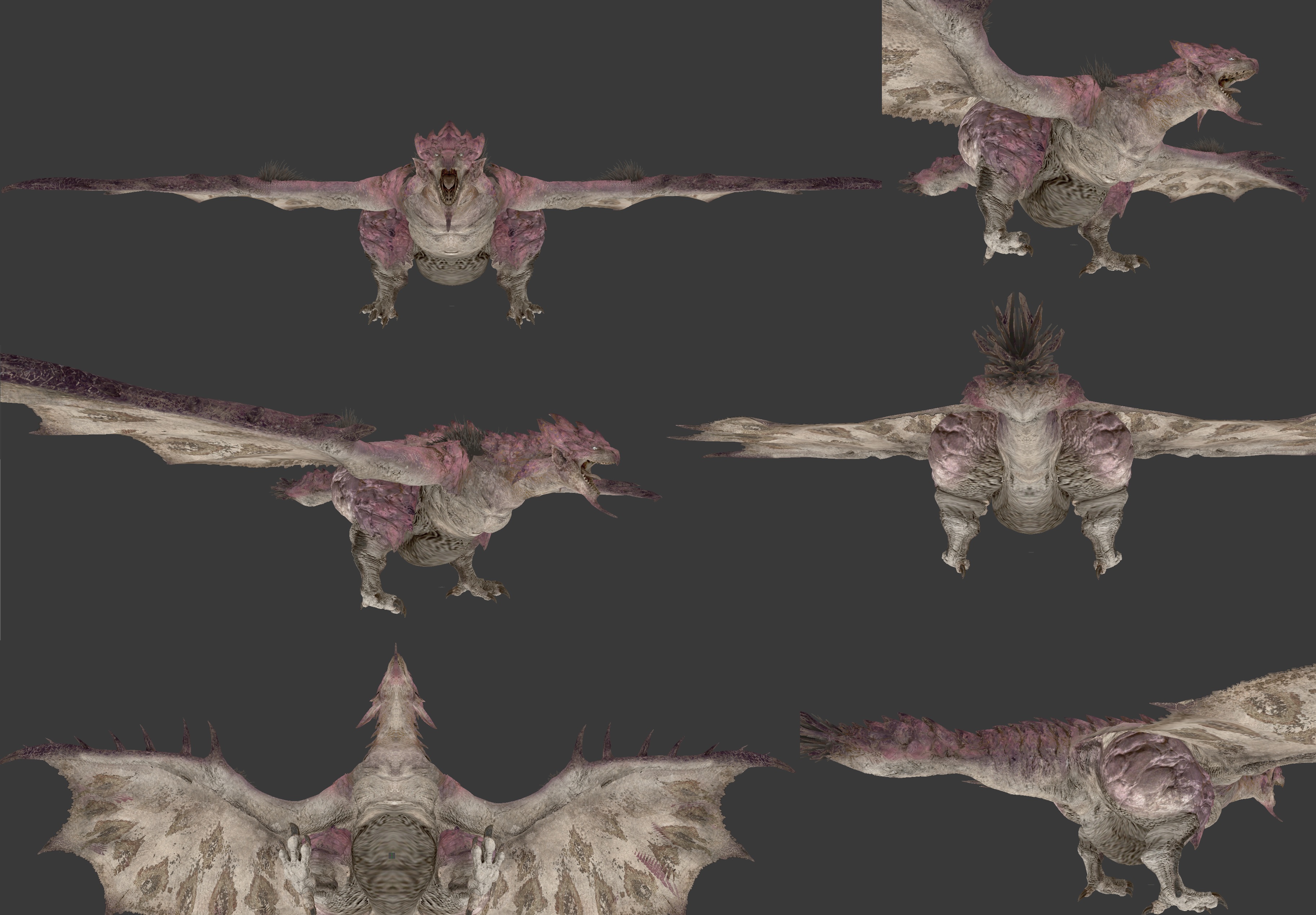 Pink Rathian fat Qza1 (MHW) by coldsteelj on DeviantArt