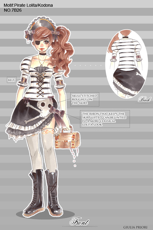 Pirate Lolita design contest