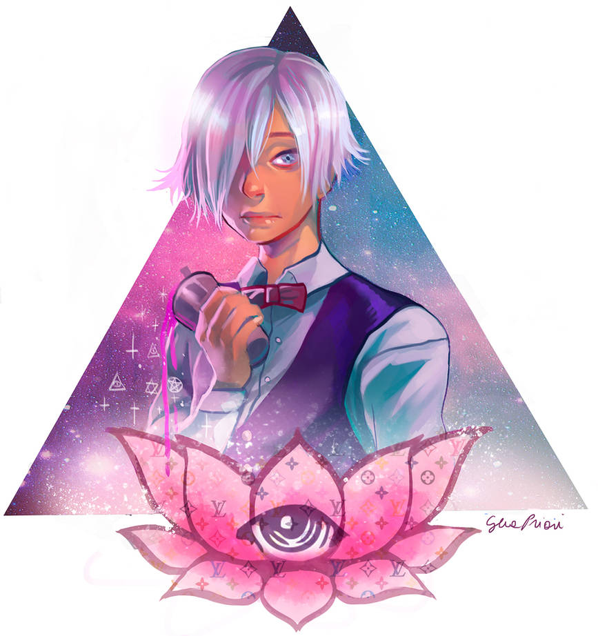 Death Parade Decim Fan art + Speed paint by xxxKei87xxx