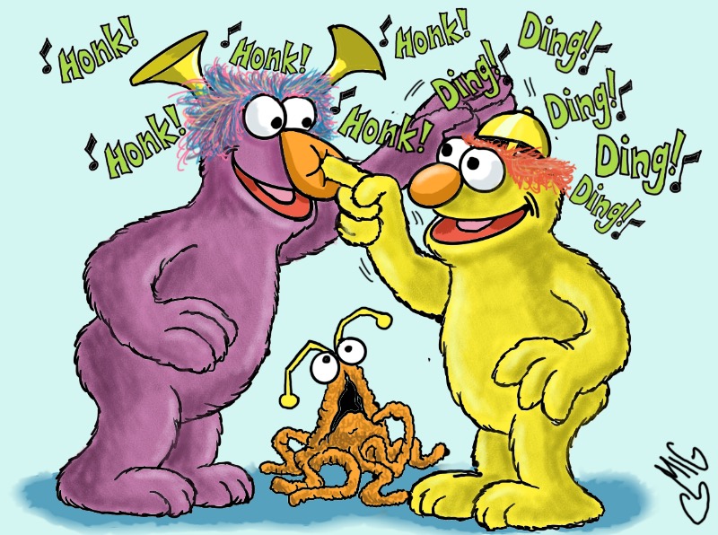 Honker and Dinger by Smigliano2 on DeviantArt