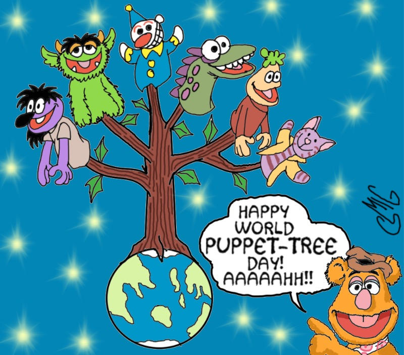 Puppetmon Tree World Puppet tree Day by Smigliano2 on DeviantArt