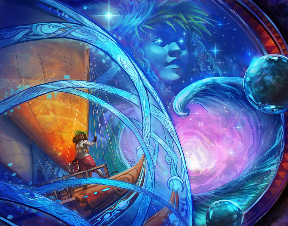 Sailing Laniakea by juliedillon