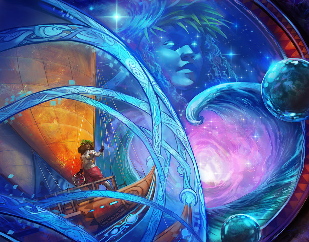 Sailing Laniakea by juliedillon