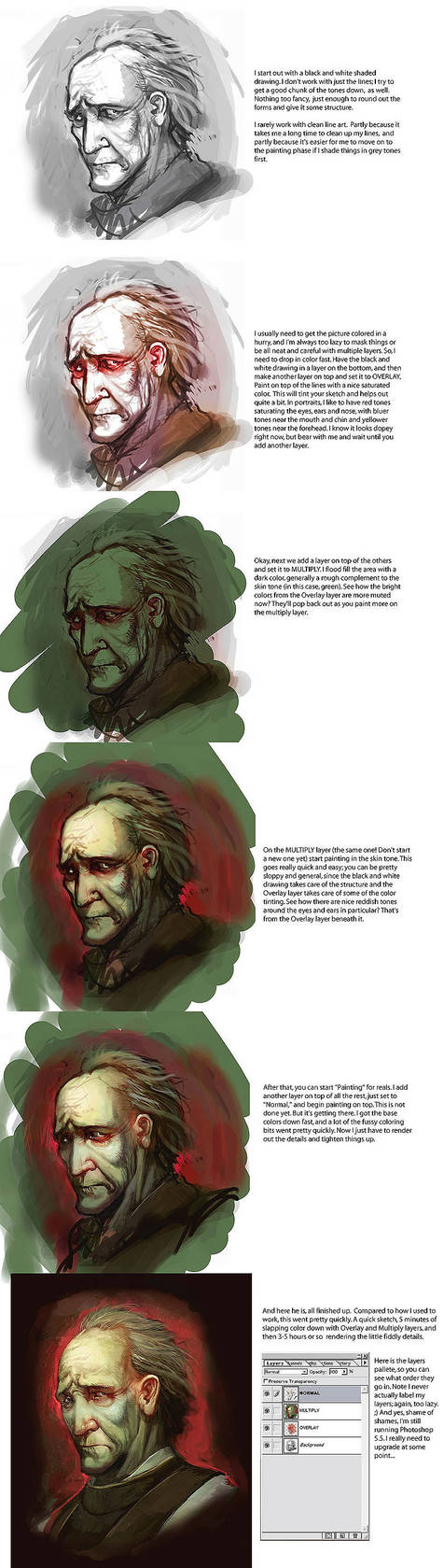 mini painting tutorial by juliedillon