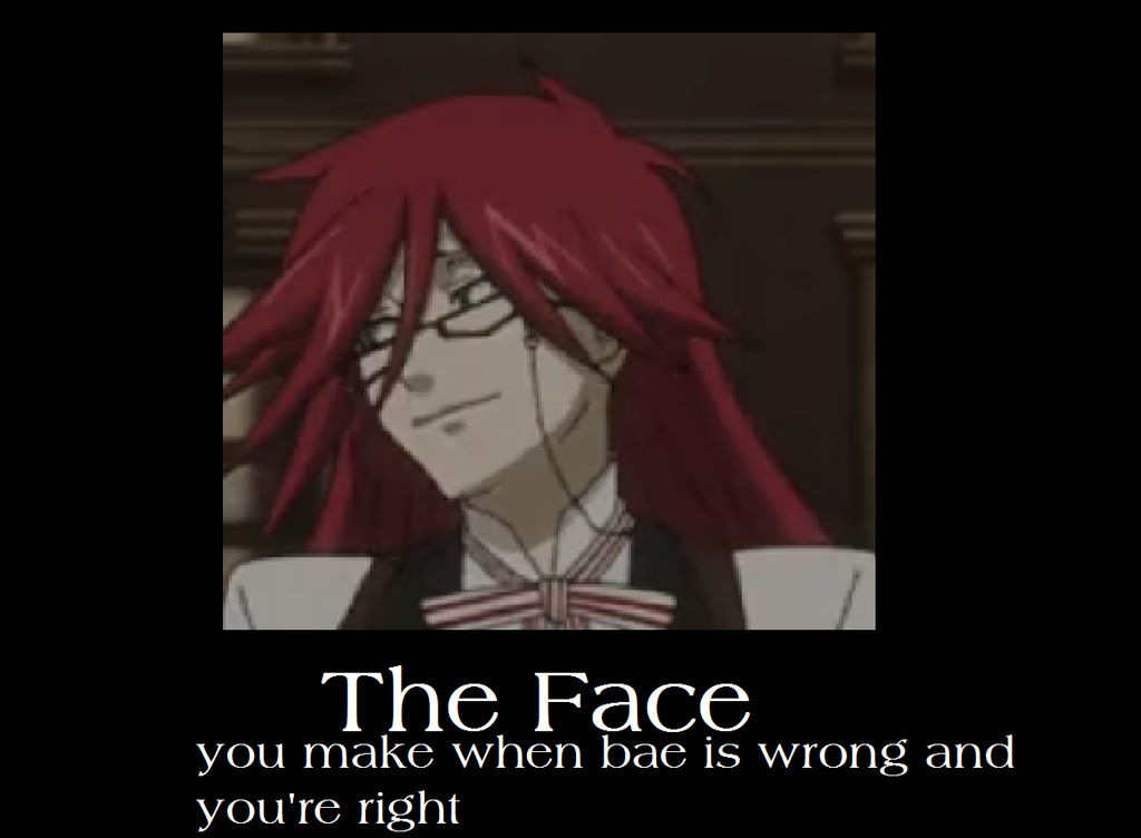 Grell Face Grell The face by fullmetalshaman34 on DeviantArt