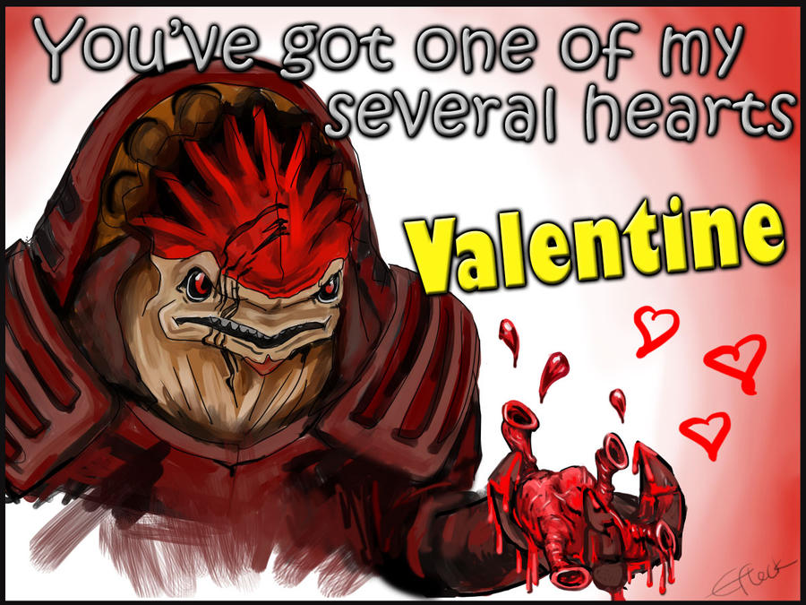 Mass Effect Valentine - Wrex